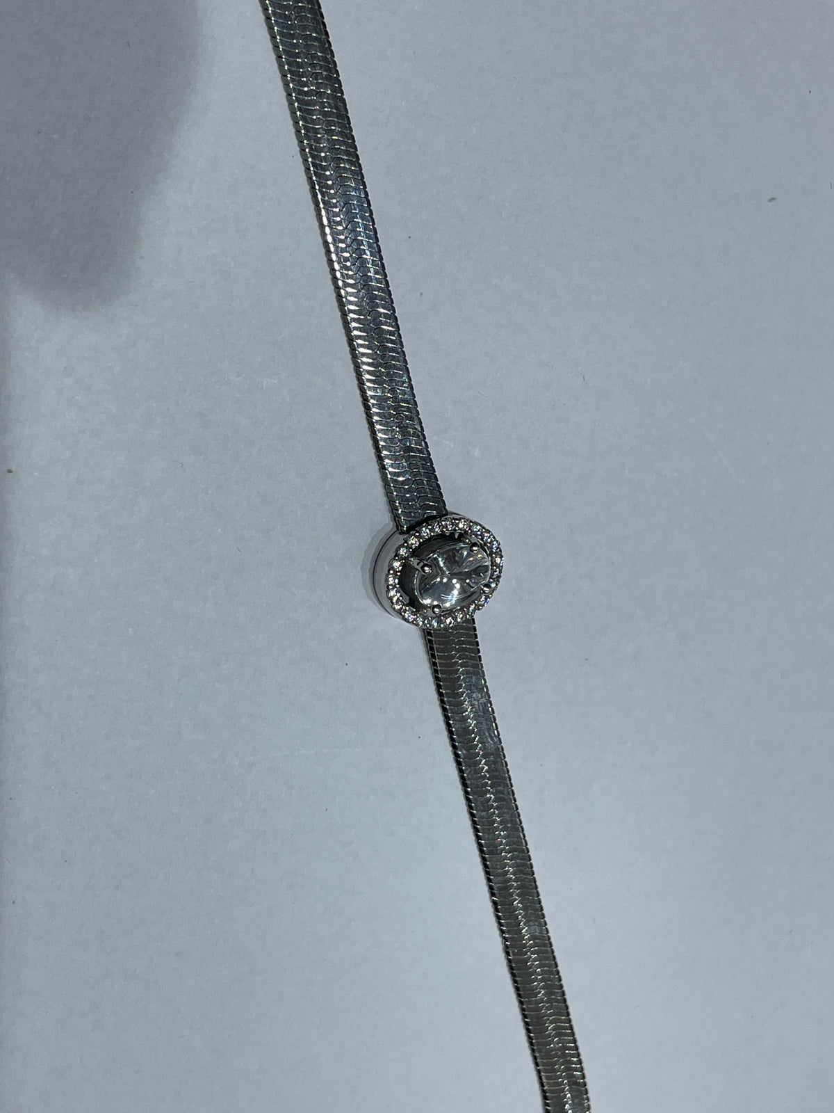 silver bracelet