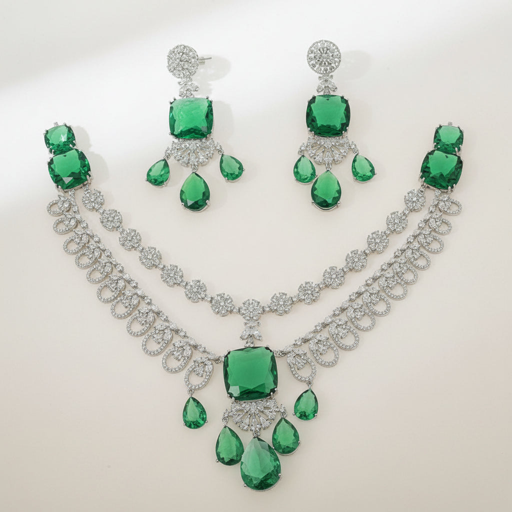 DIAMOND NECKLACE SET