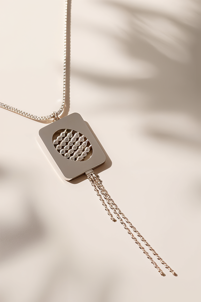 Gravity Frame 92.5 Silver Chain