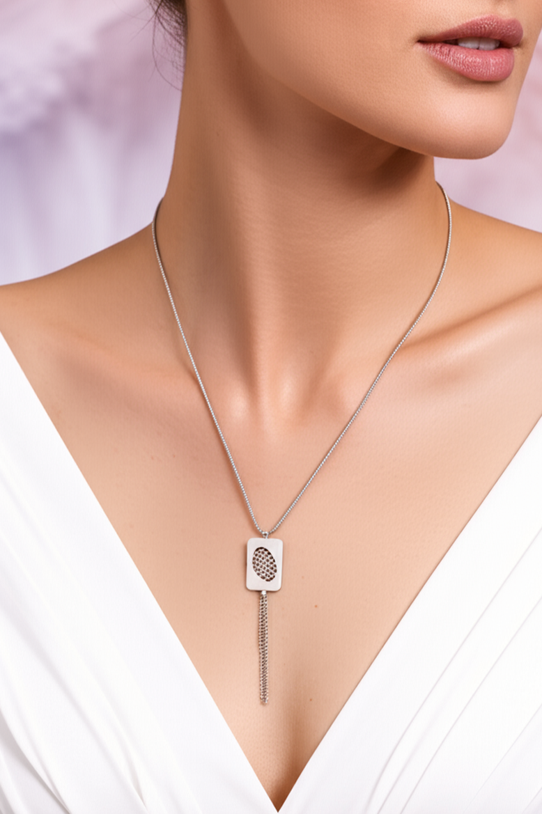 Gravity Frame 92.5 Silver Chain