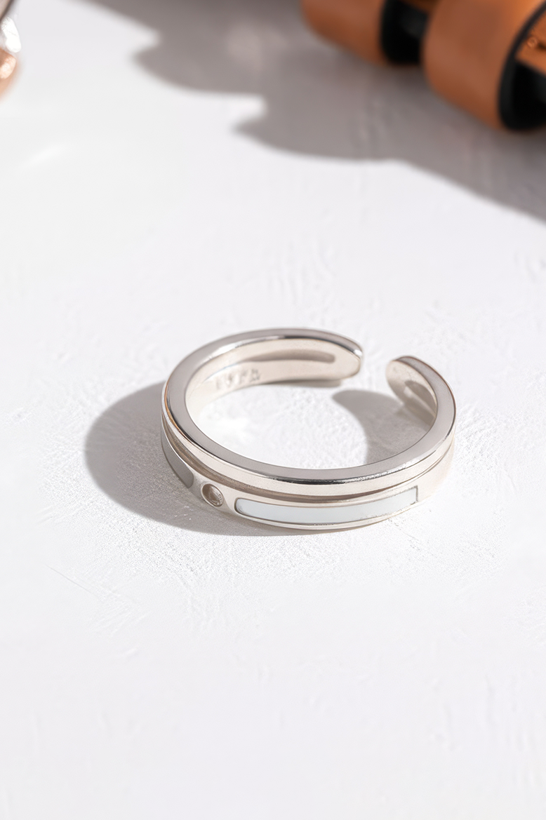 Nova Edge 92.5 Sterling Silver Ring