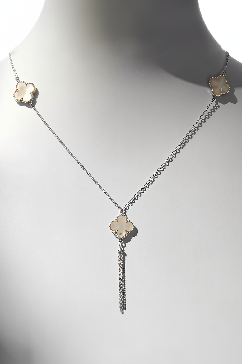 Moon Clover 92.5 Silver Chain