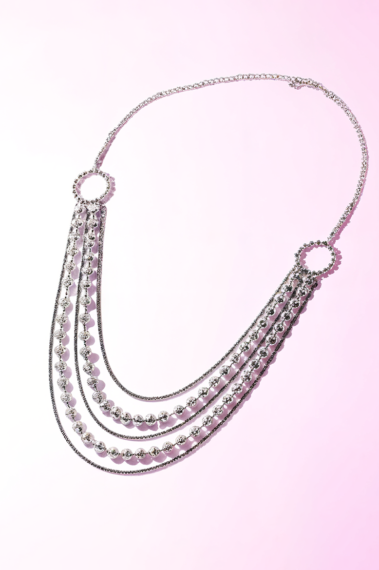 Aurora Multi-Strand 92.5 Silver Chain
