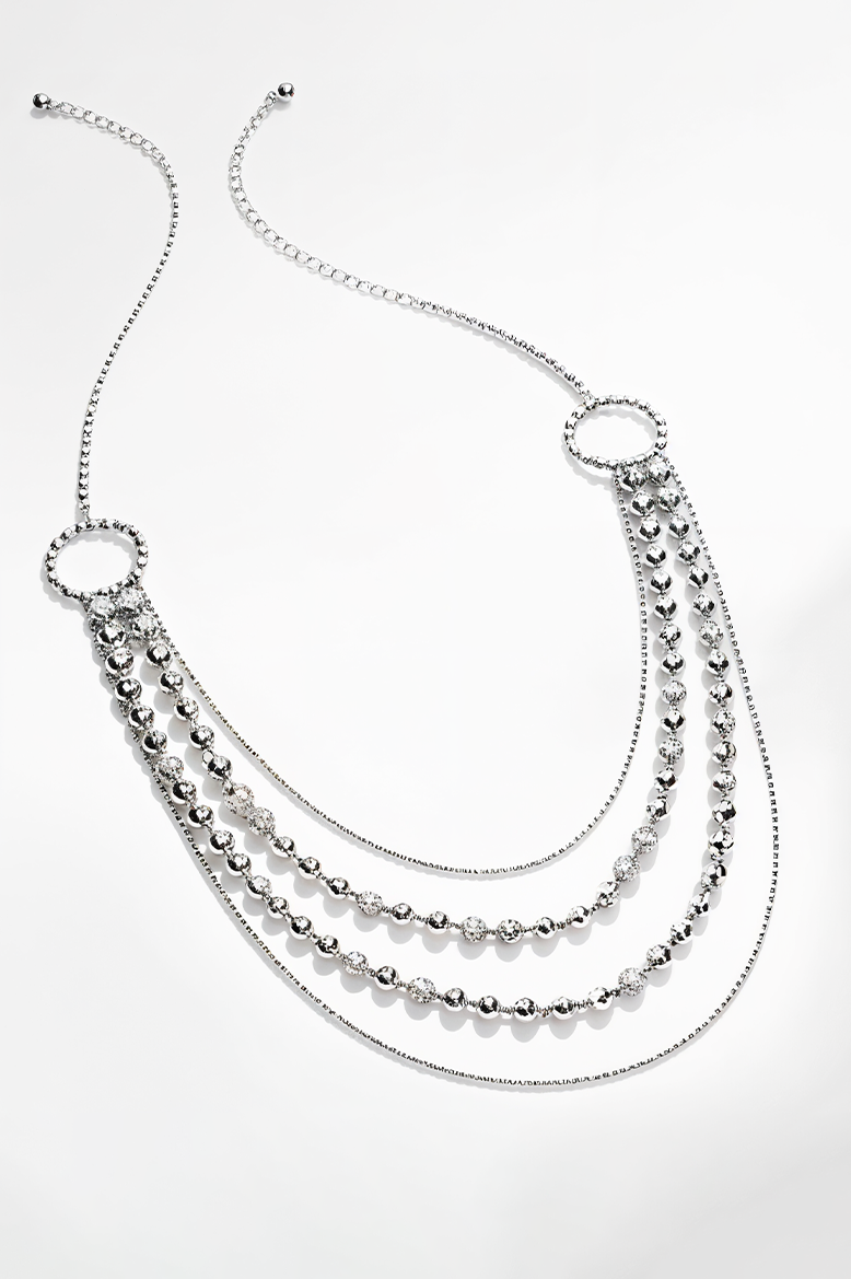 Aurora Multi-Strand 92.5 Silver Chain