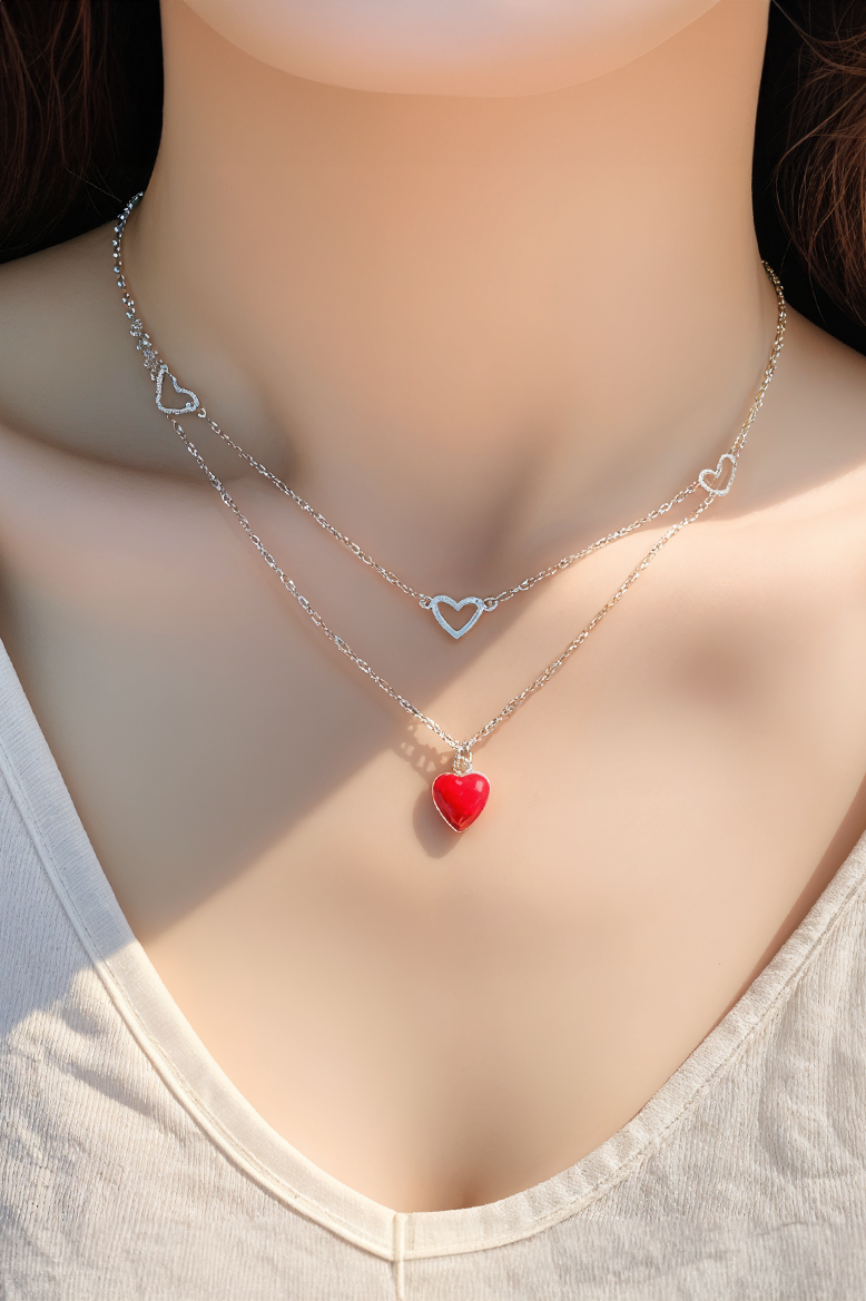 Hearts In Harmony 92.5 Silver Chain