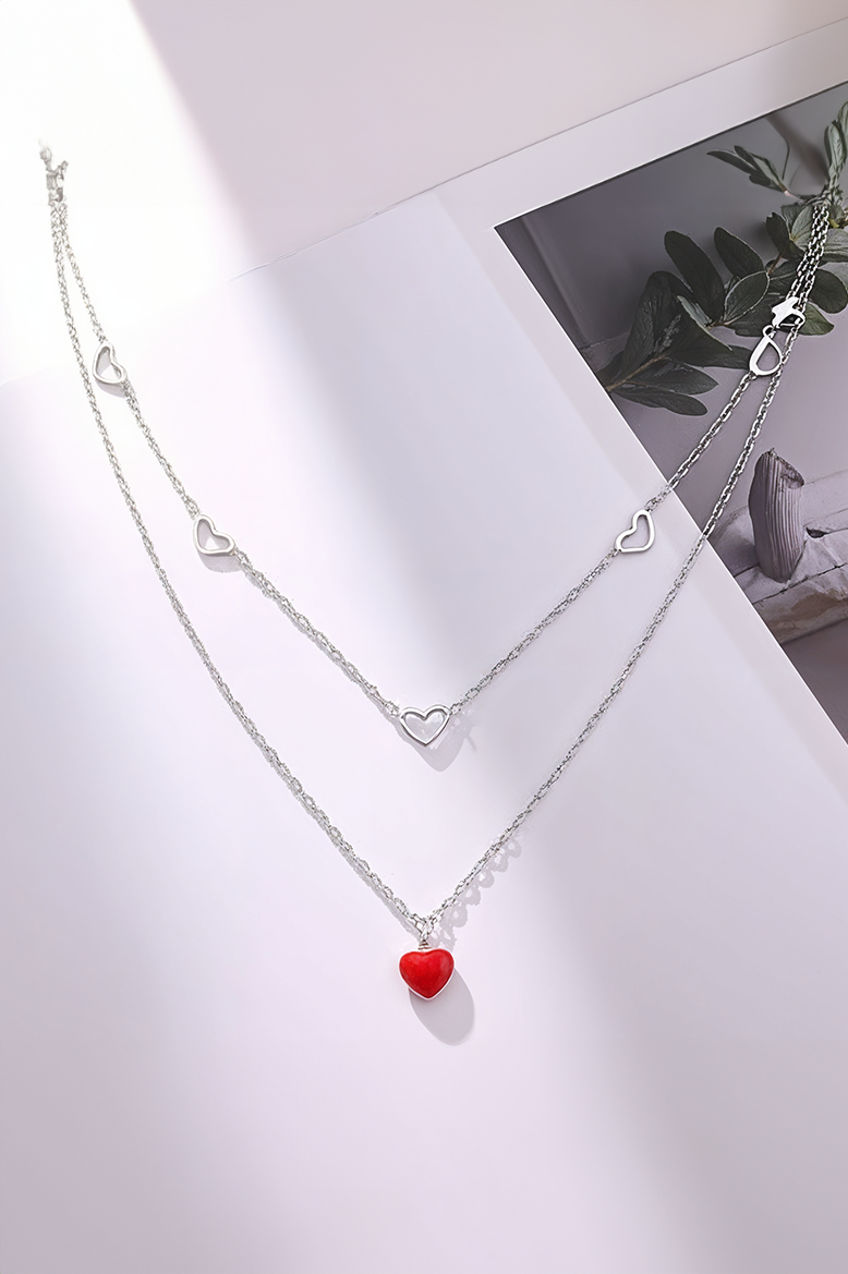 Hearts In Harmony 92.5 Silver Chain