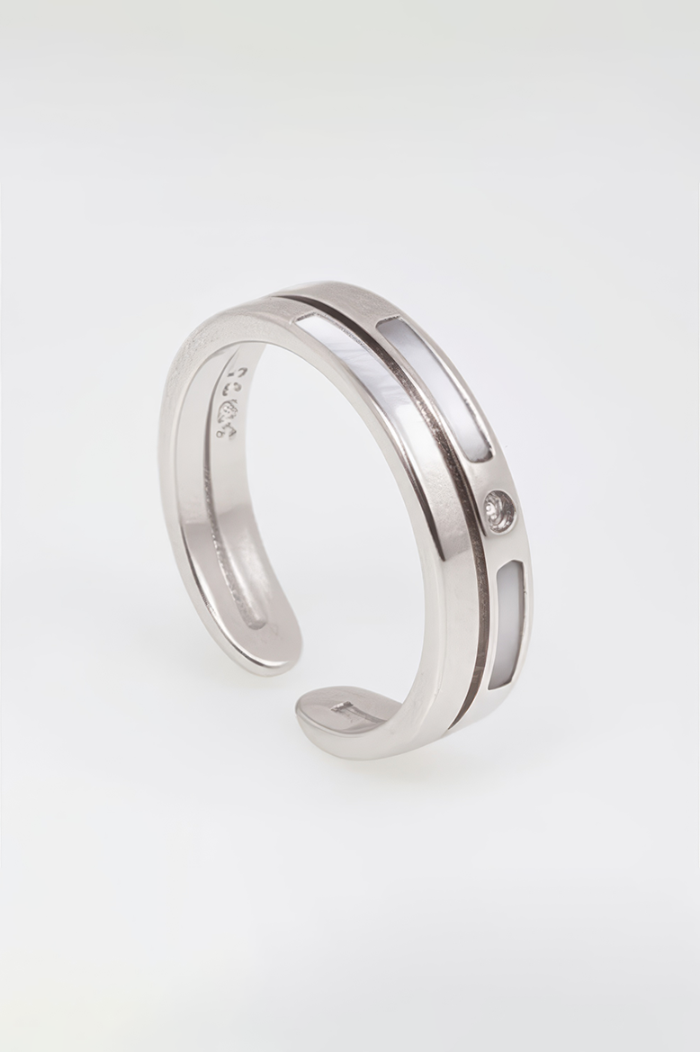 Nova Edge 92.5 Sterling Silver Ring