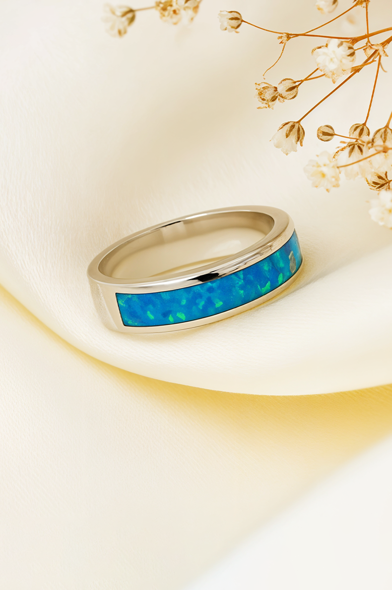 Bluefire Minimal 92.5 Sterling Silver Ring