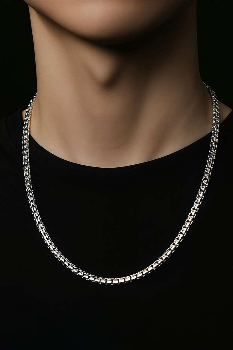 Urban Edge Link 92.5 Silver Chain