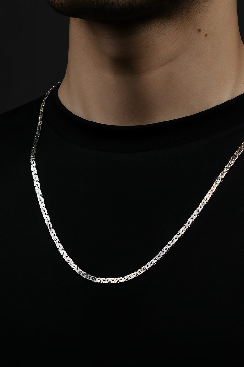 SleekTwist 92.5 Silver Chain