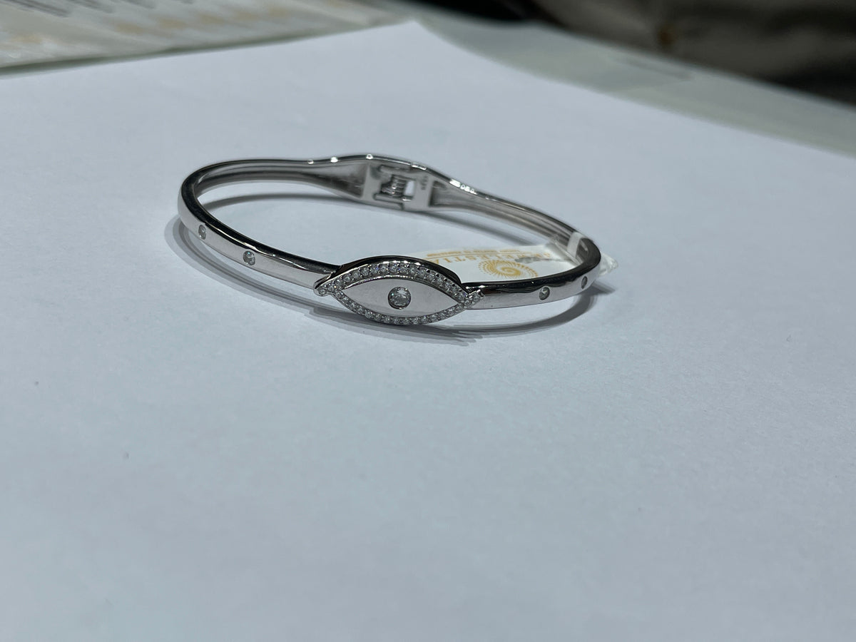 silver kada bracelet