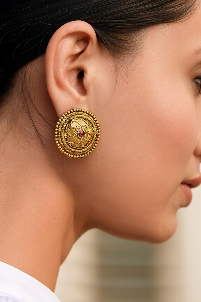 Aarohi Antique Studs