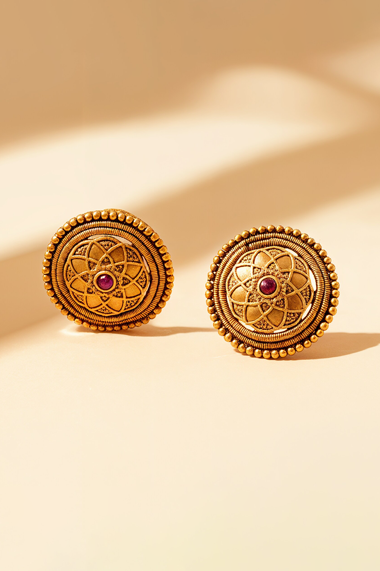 Aarohi Antique Studs