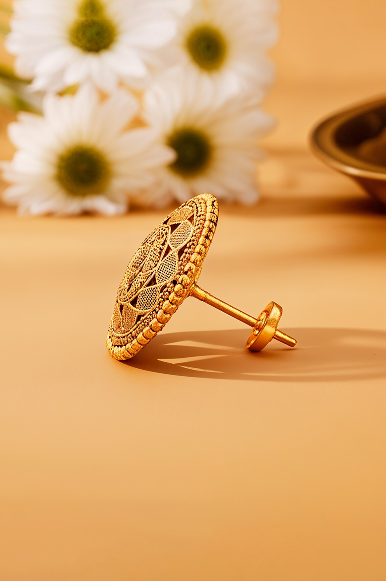 Meera Mandala Antique Studs