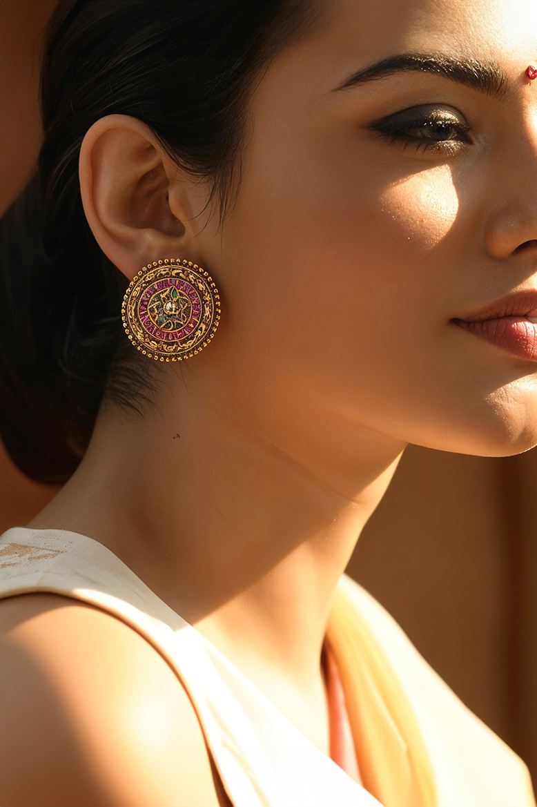 Kashi Antique Studs