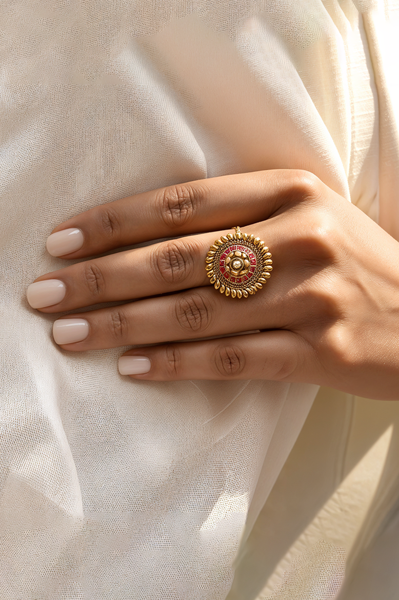 Devyani Antique Ring