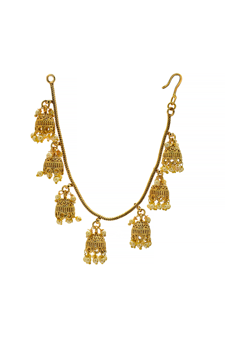 Swarna Ghungroo Temple Kaan Chain