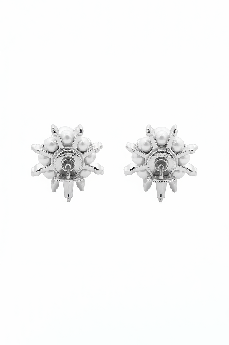 Iris Bloom Stud Earrings