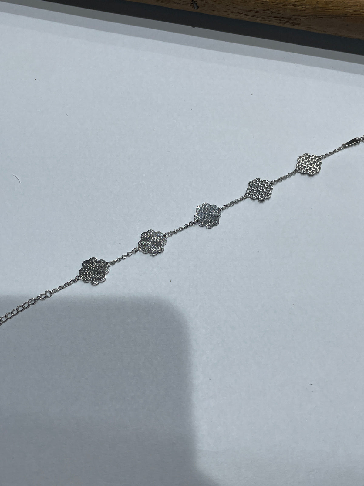 silver bracelet