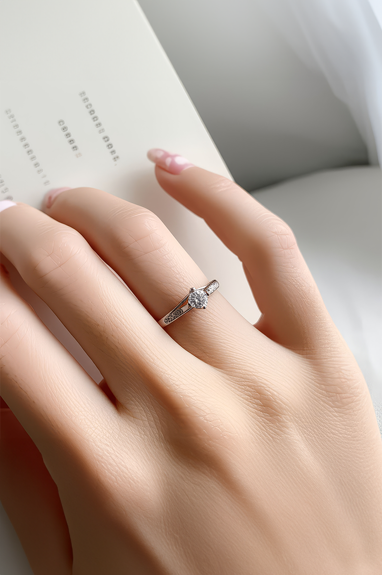 Celeste Crown 92.5 Sterling Silver Ring