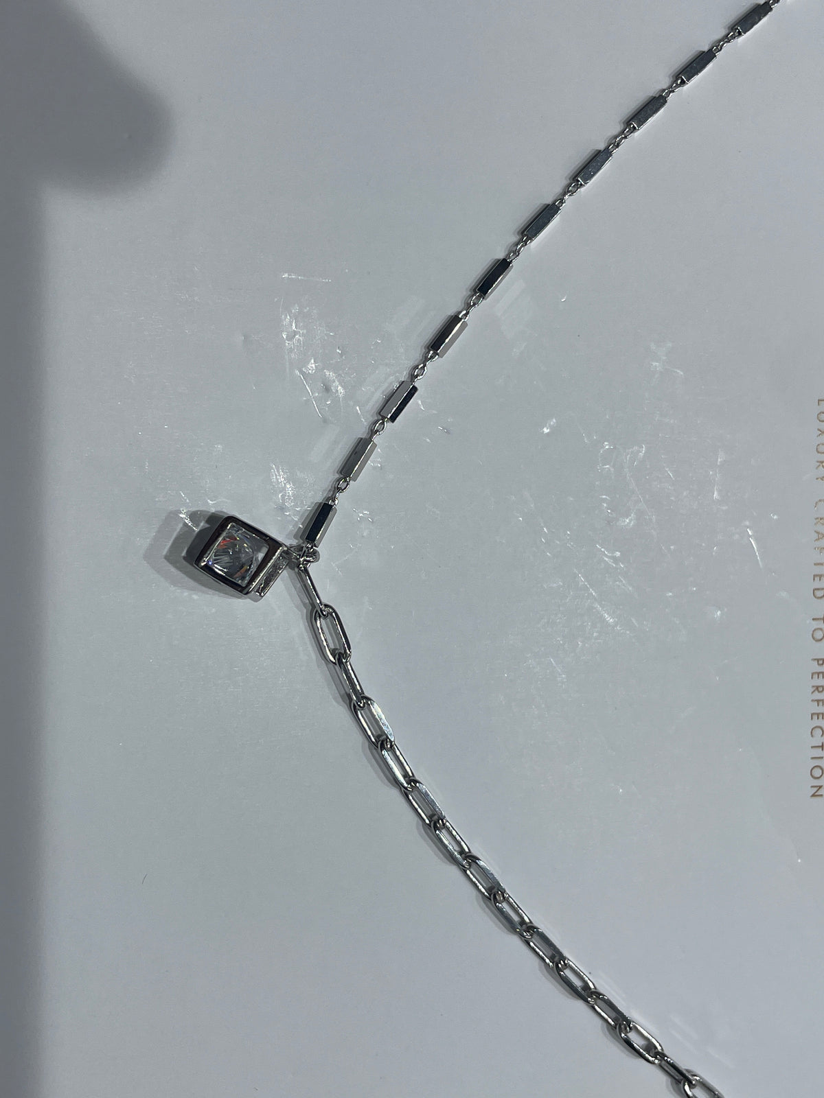 silver chain necklace
