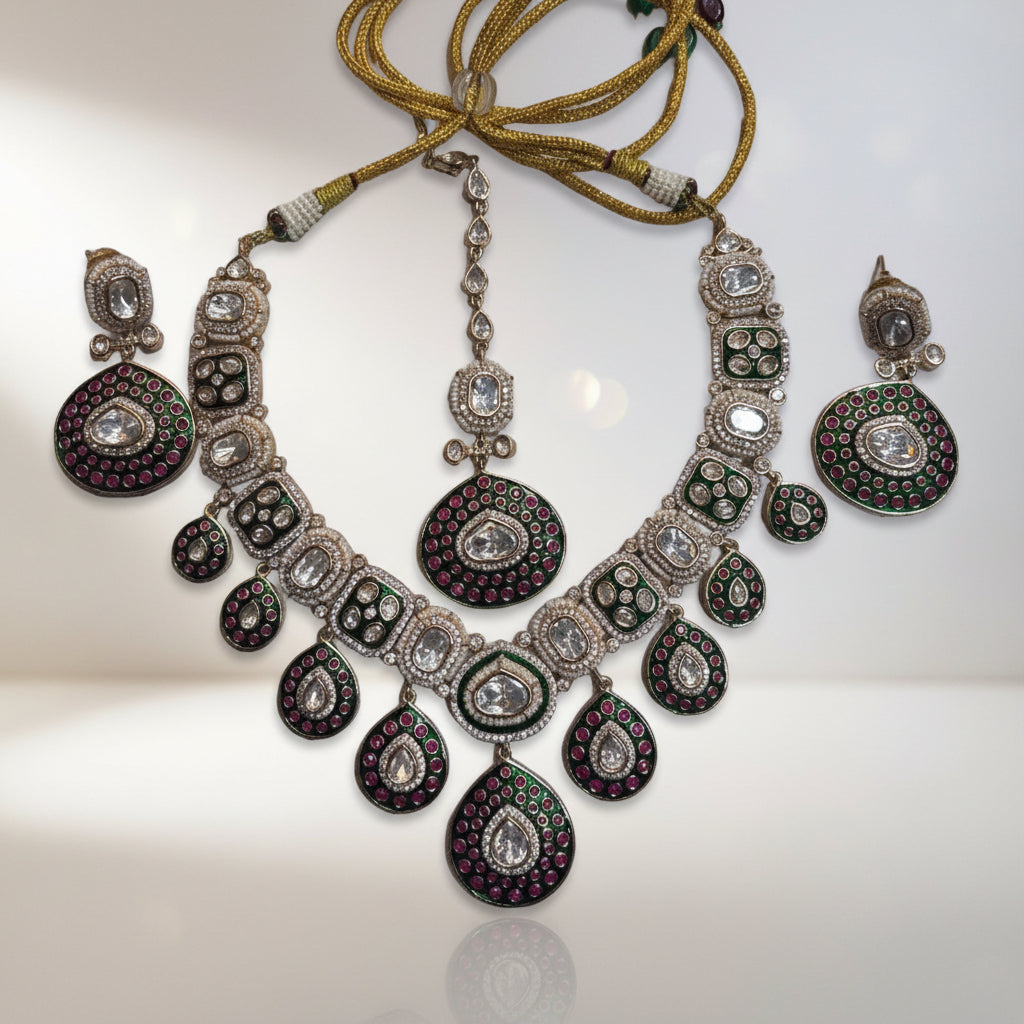 KUNDAN NECKLACE SET