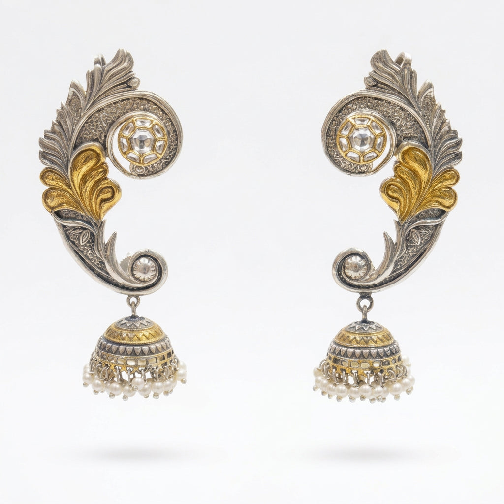 Oxodised Earcuffs