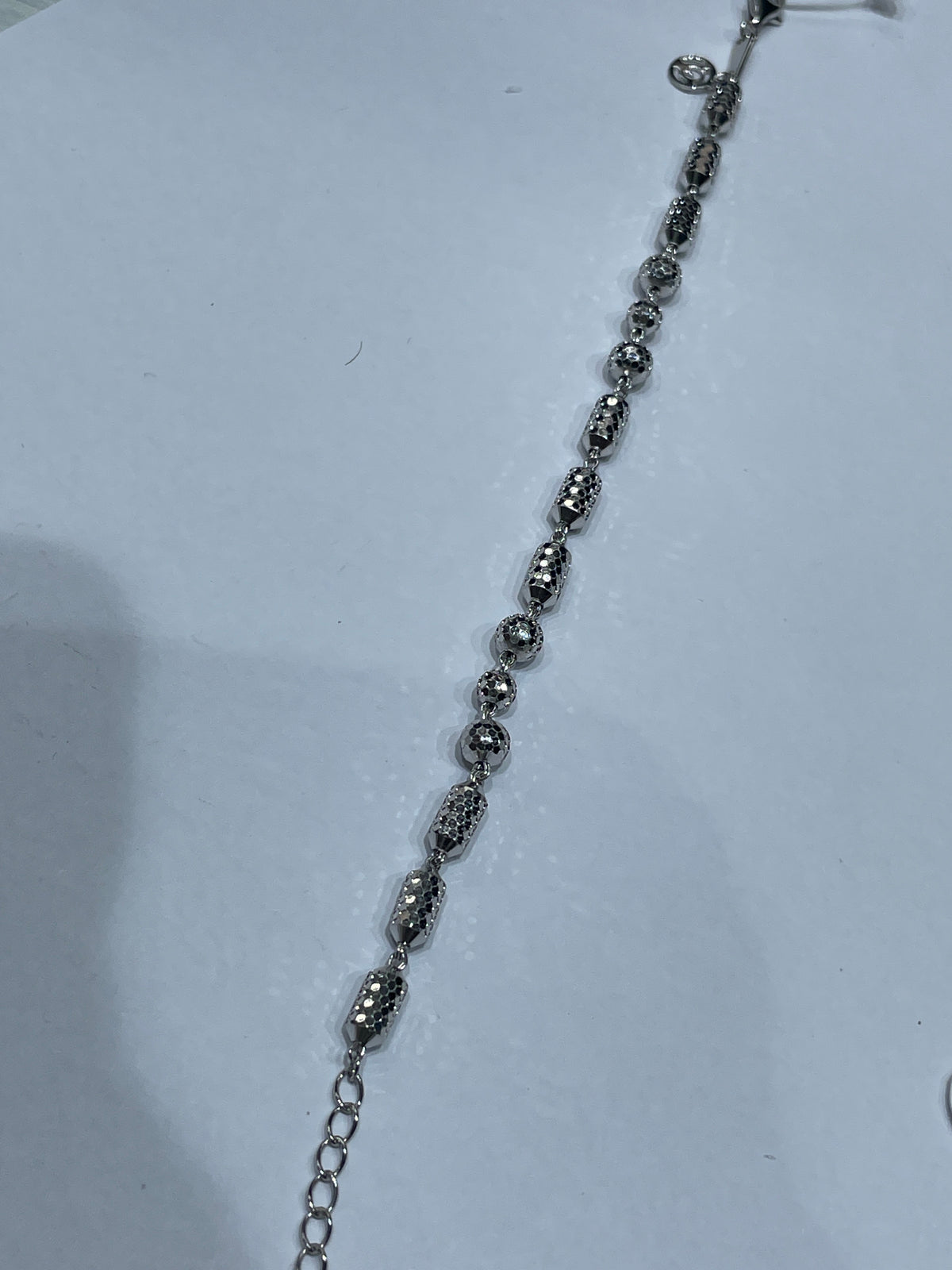 silver bracelet