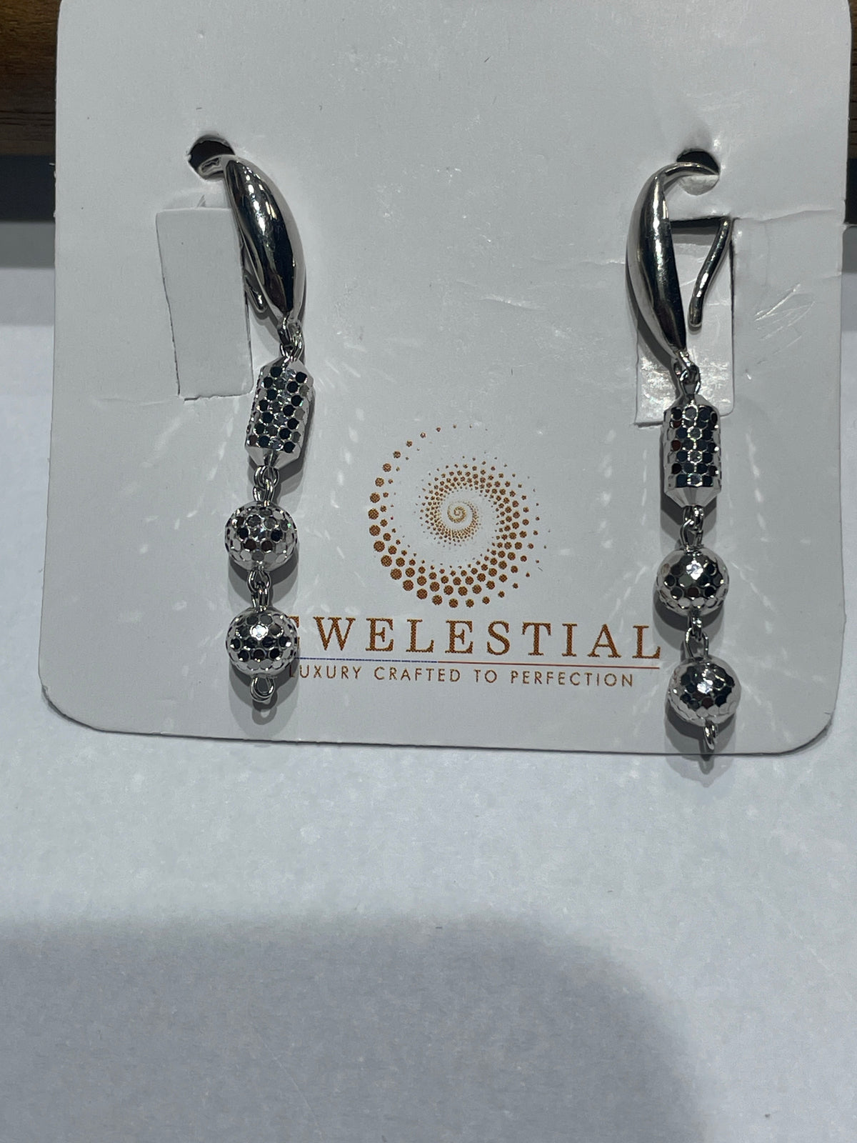 silver earring