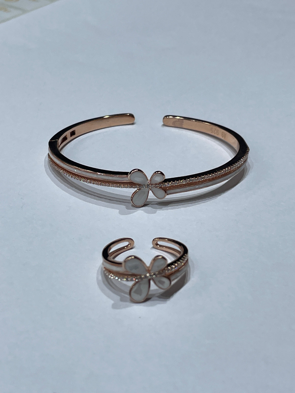 silver kada bracelet