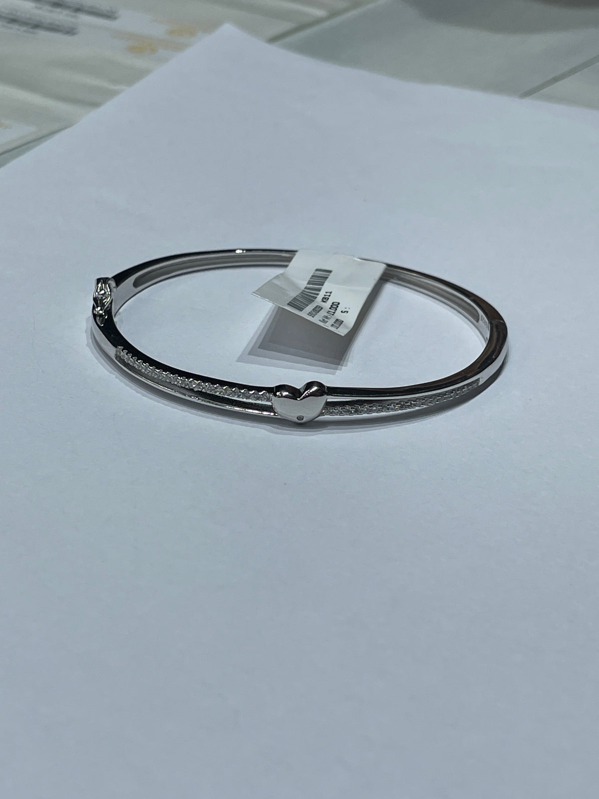 silver kada bracelet