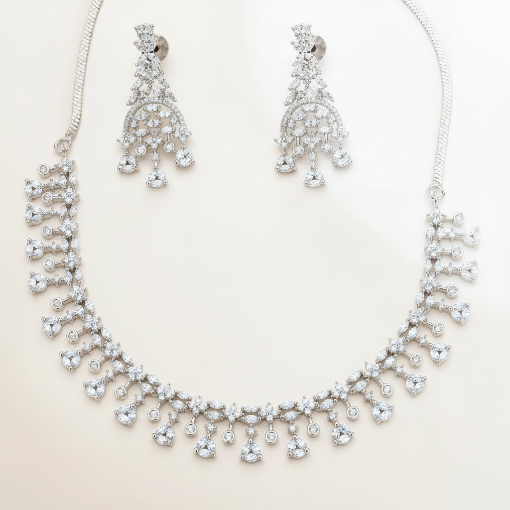 Diamond Necklace Set