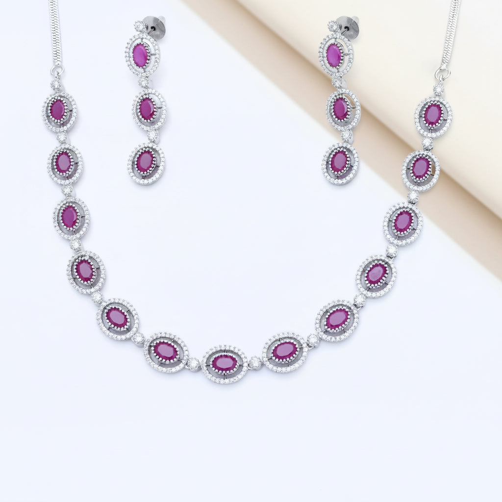DIAMOND NECKLACE SET