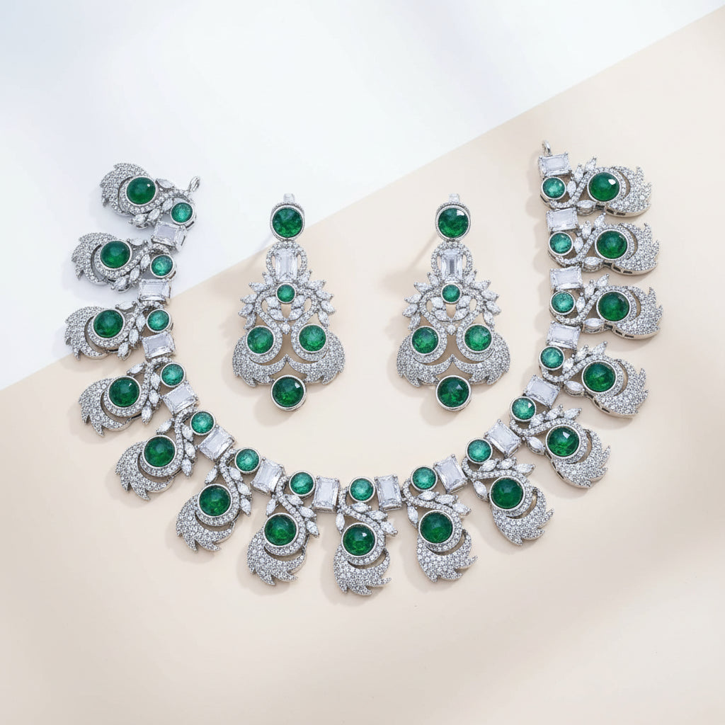 DIAMOND NECKLACE SET