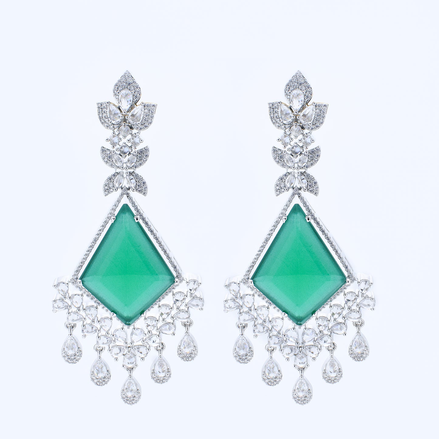 Emerald Royale Drop Earrings