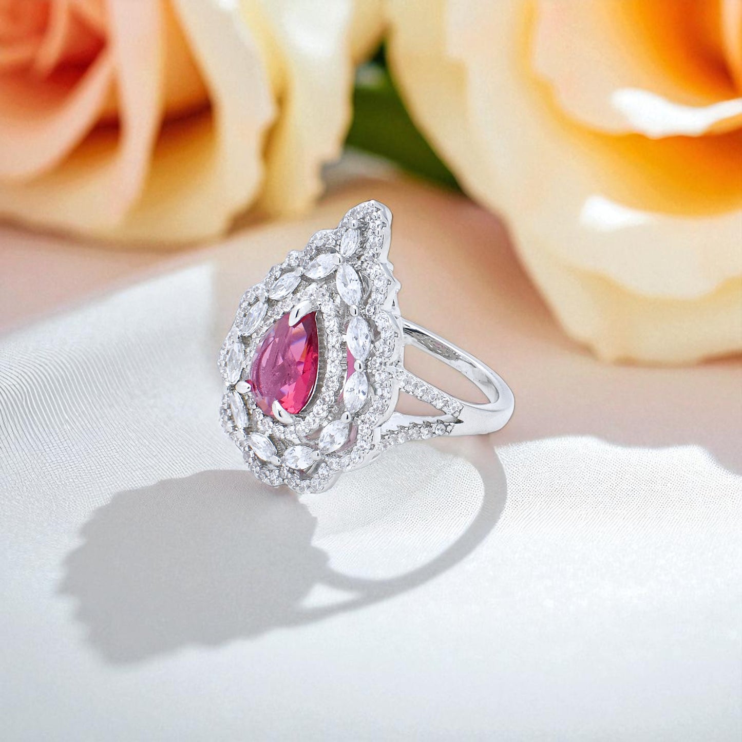 Diamond Drop Ring