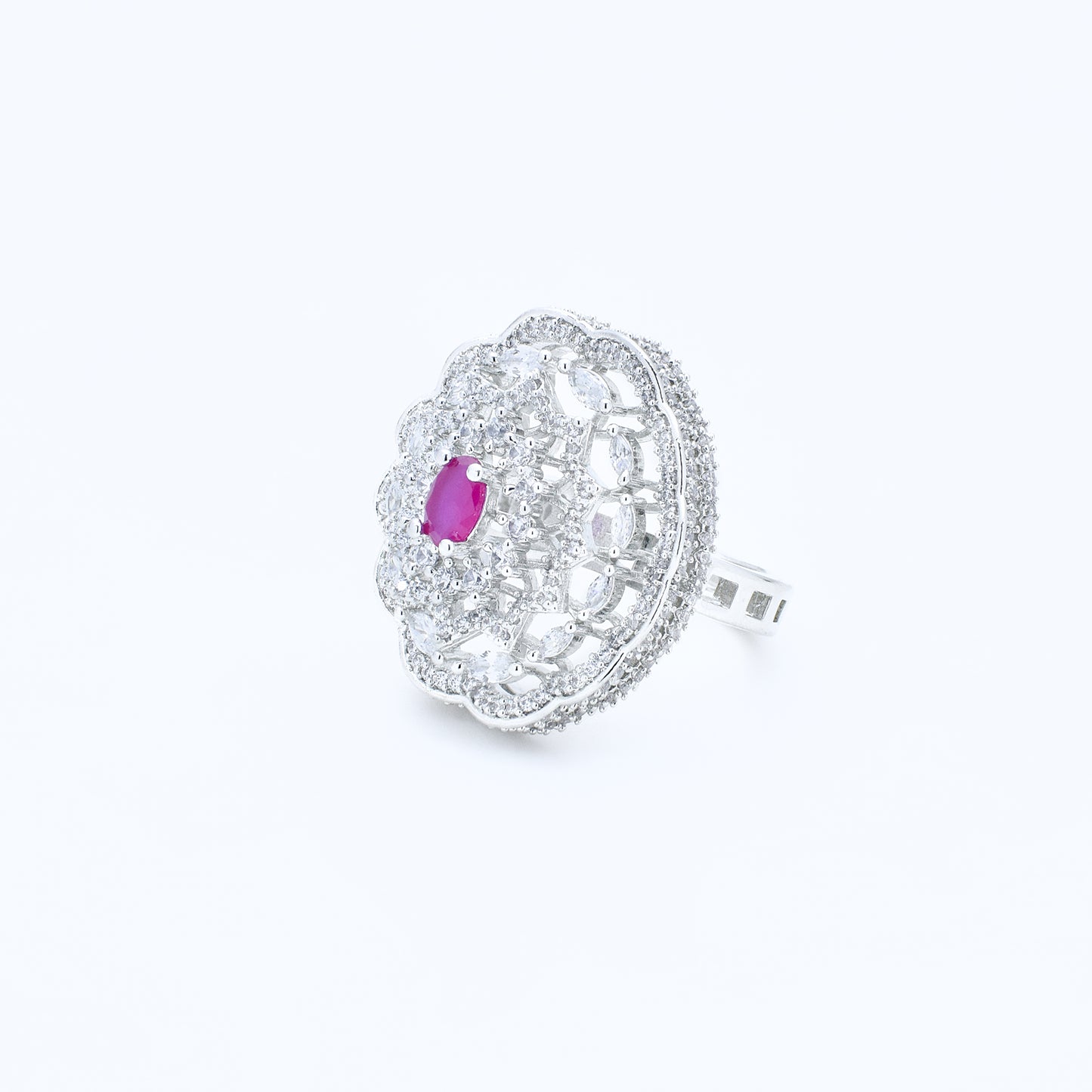 Diamond Round Ring
