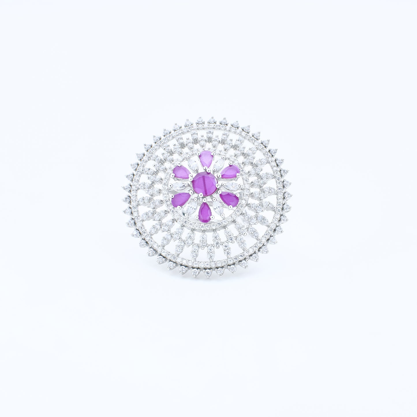 Diamond Round Ring