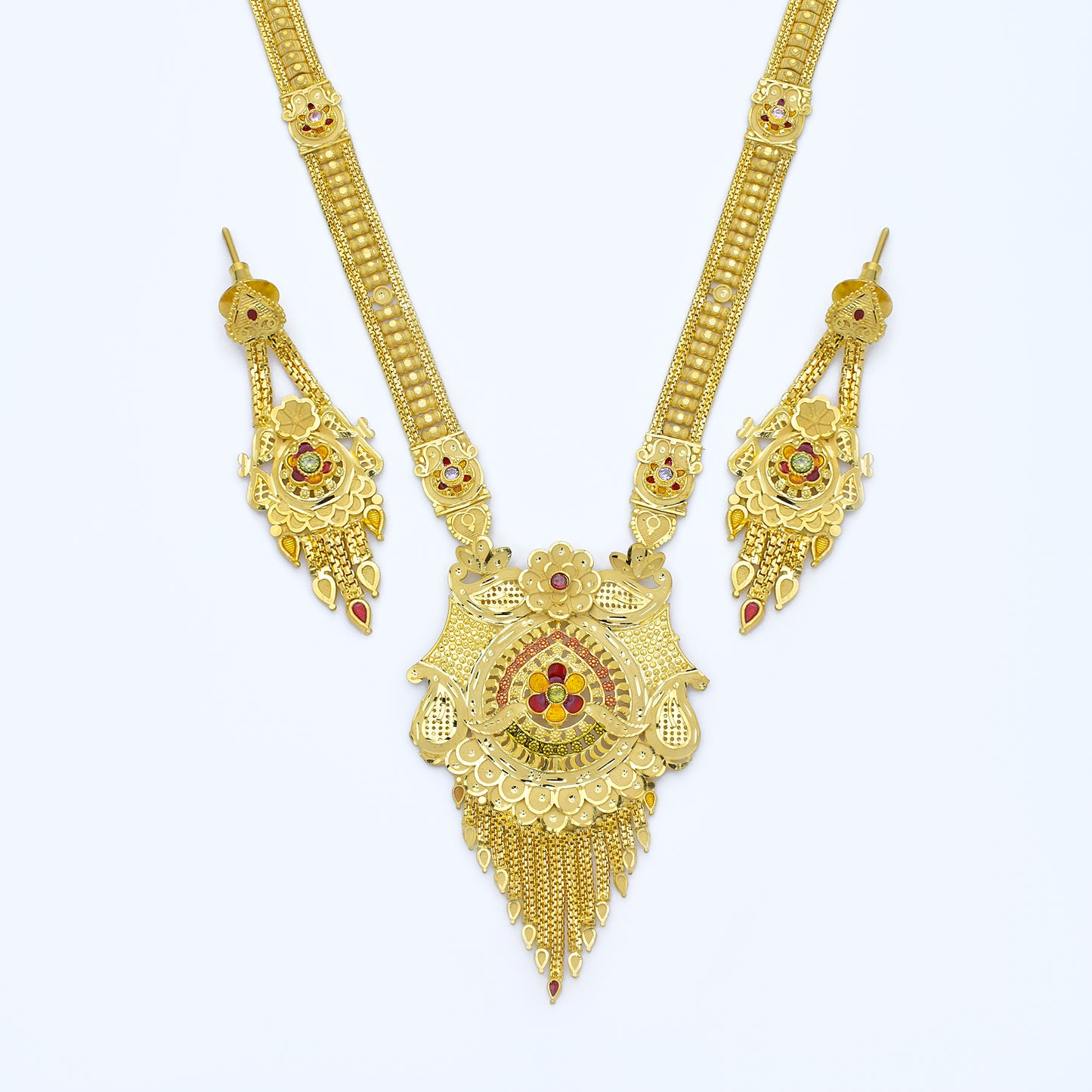 Regal Heritage Gold Necklace Set