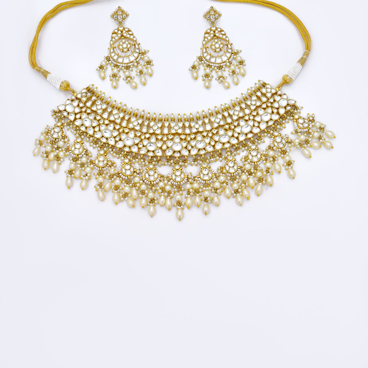 Eternal Radiance Kundan Necklace Set