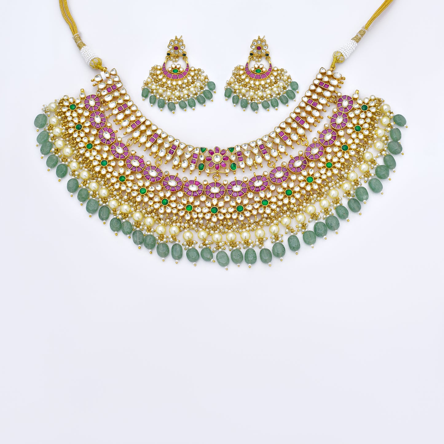 Royal Heritage Kundan Necklace Set