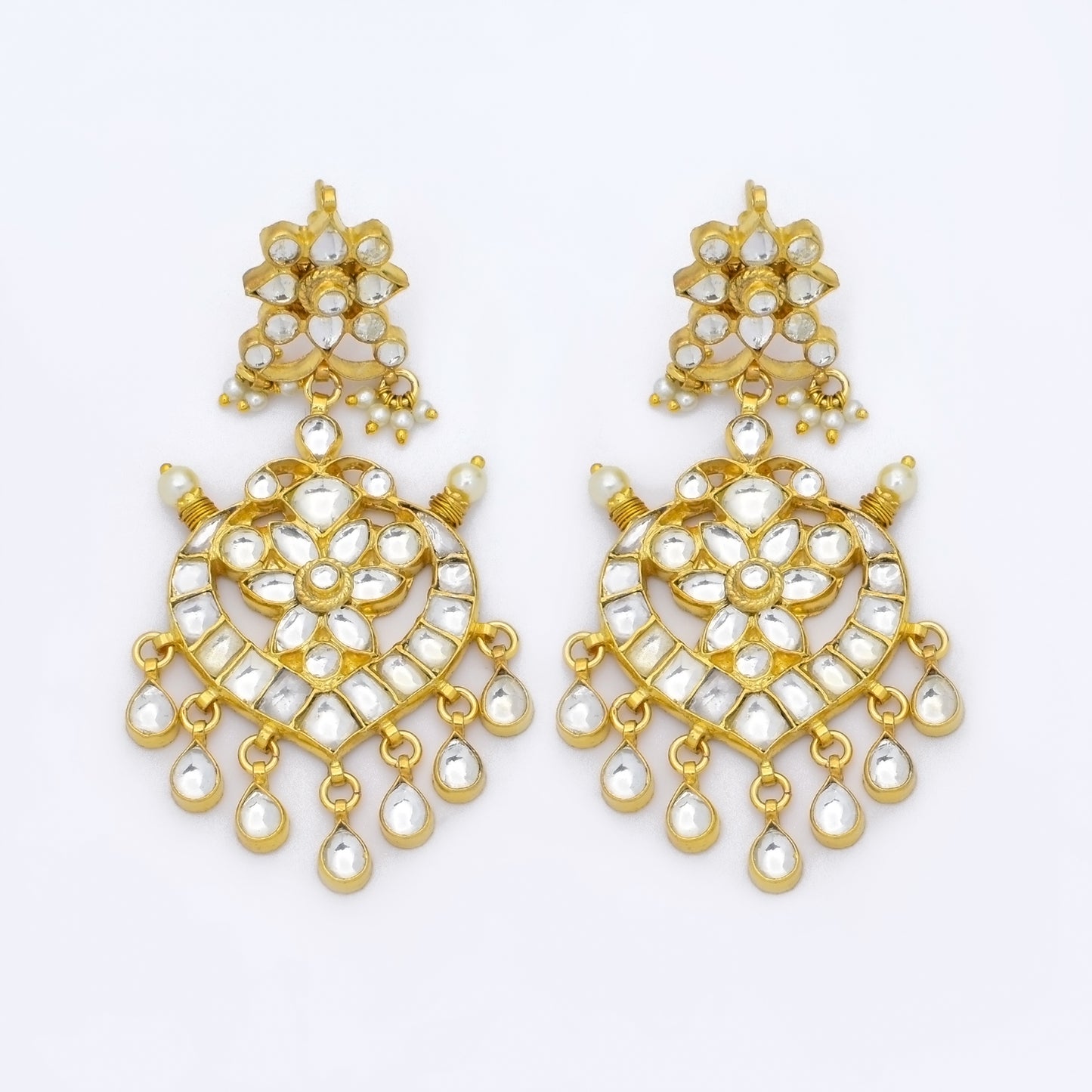 Majestic Glow Kundan Earrings