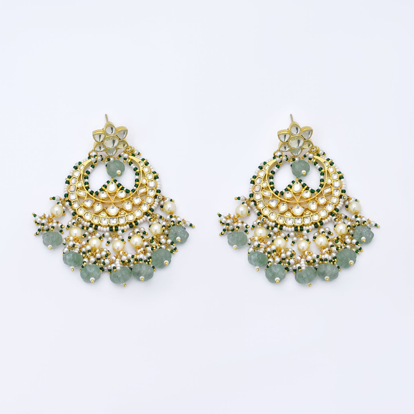 Regal Charm Kundan Earrings