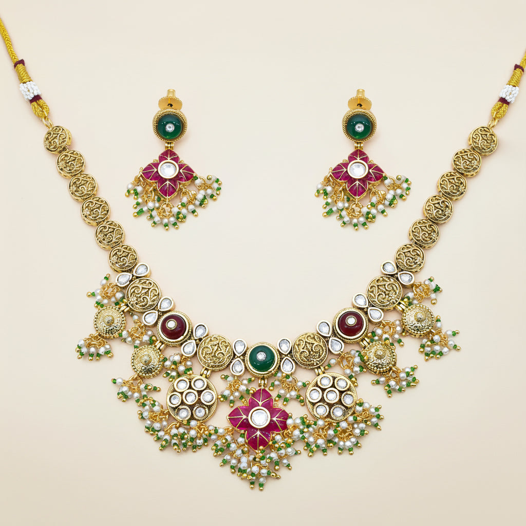 Stunning Antique Necklace Set