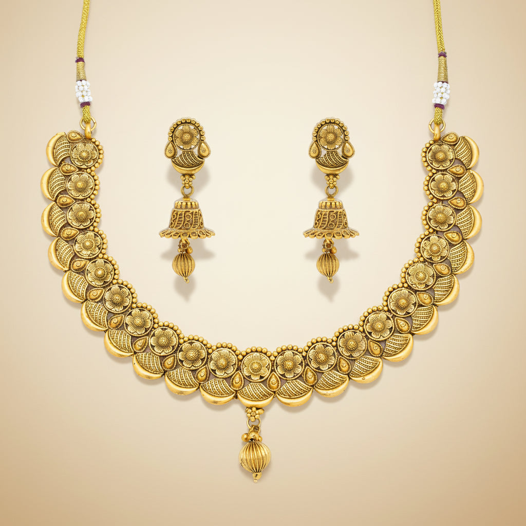 Graceful Antique Necklace Set