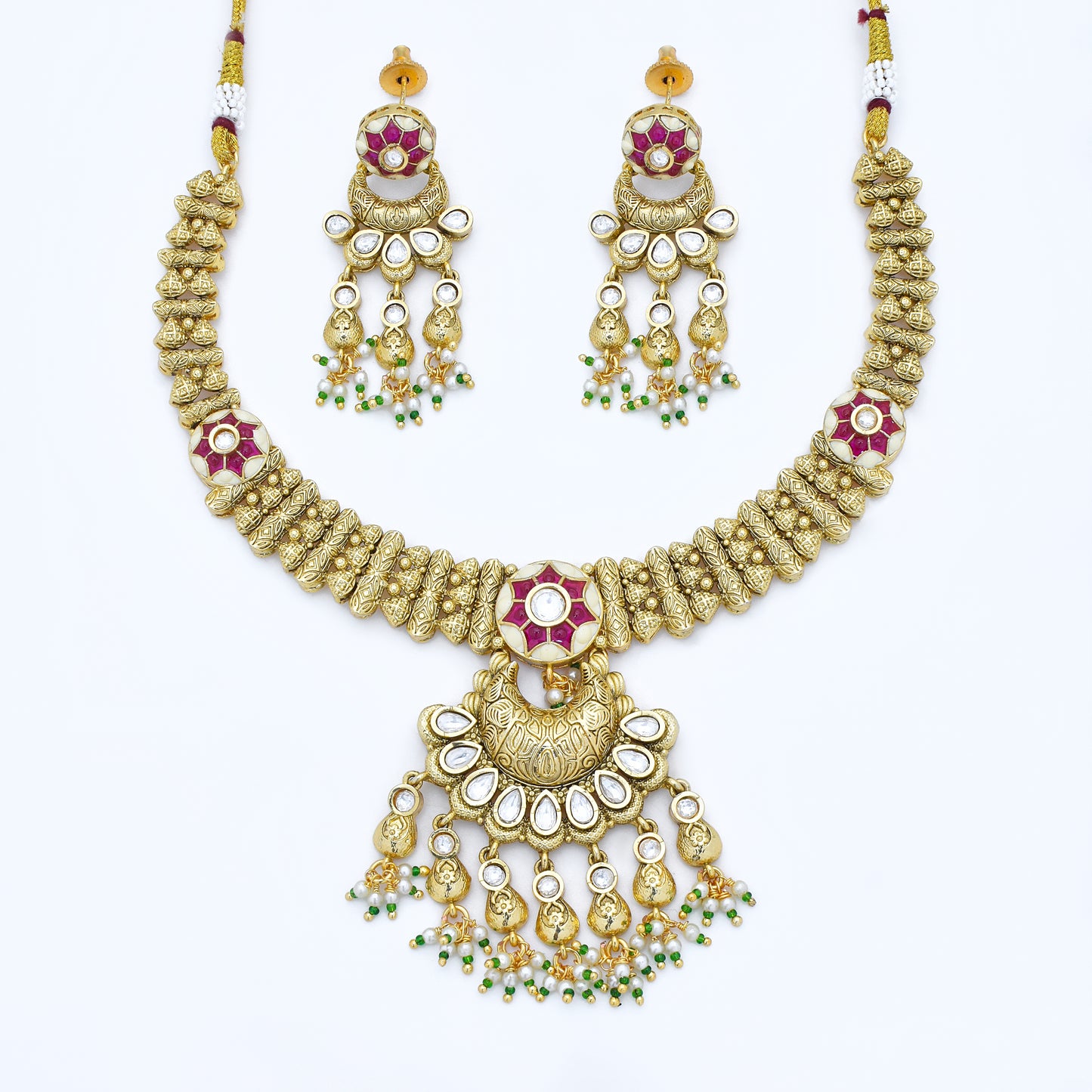 Regal Antique Necklace Set