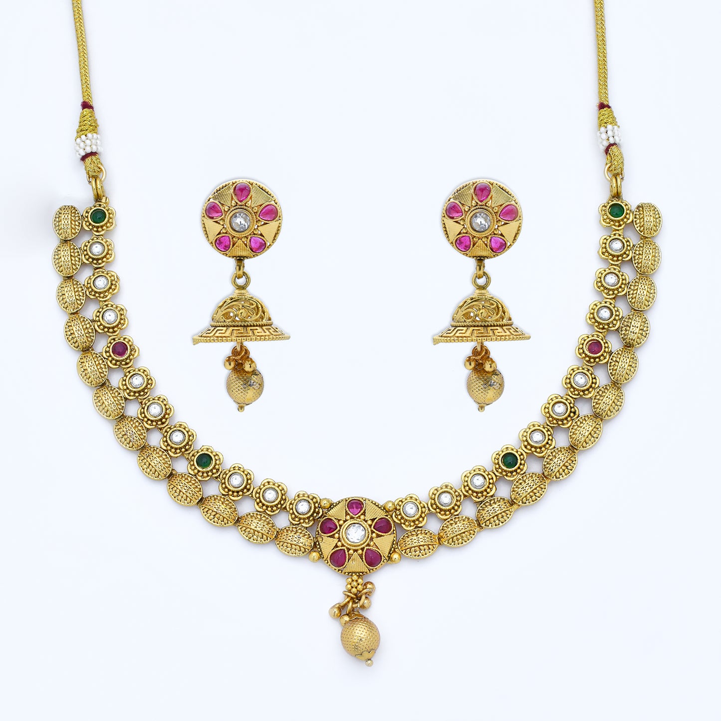 Ornate Antique Necklace Set