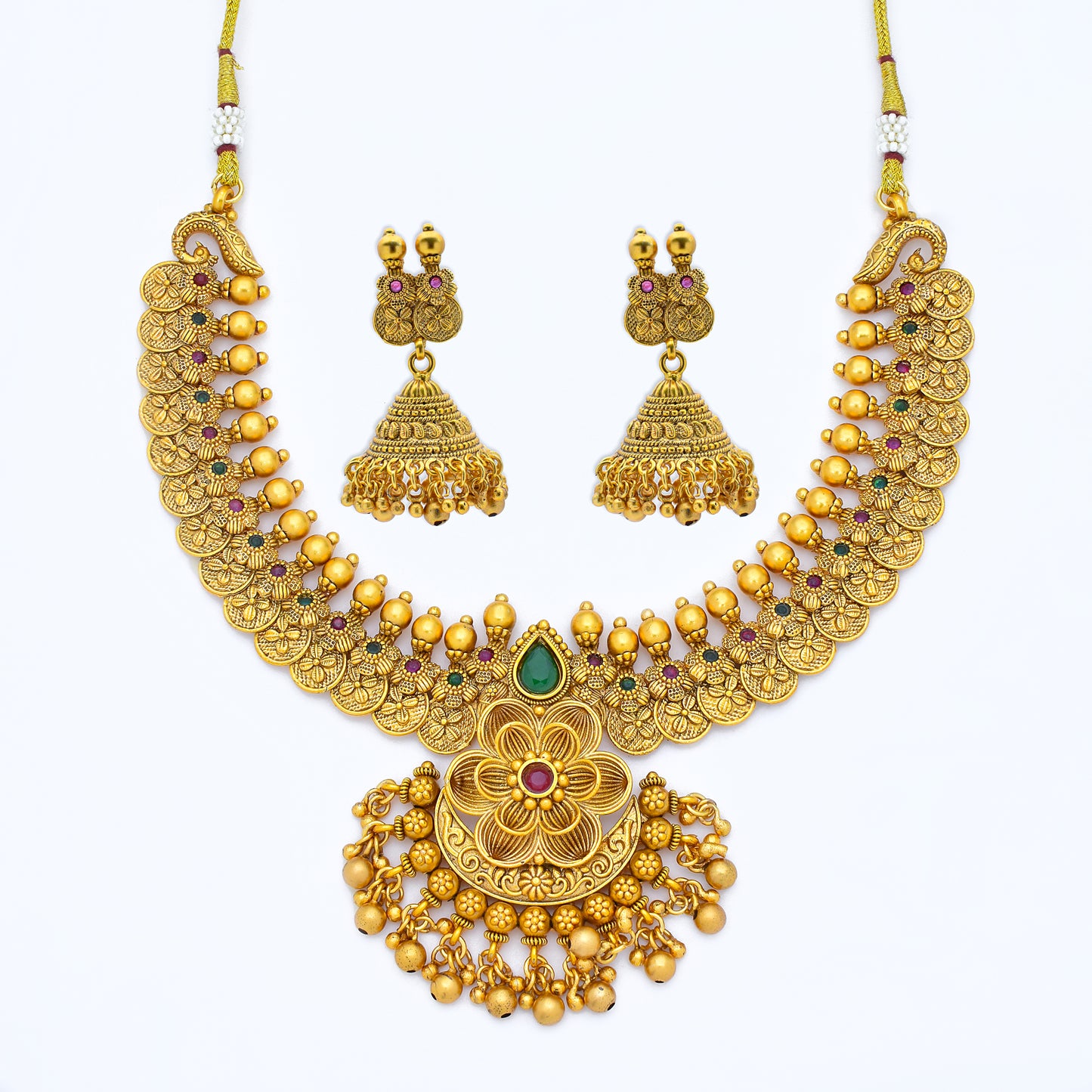 Vintage Charm Antique Necklace Set