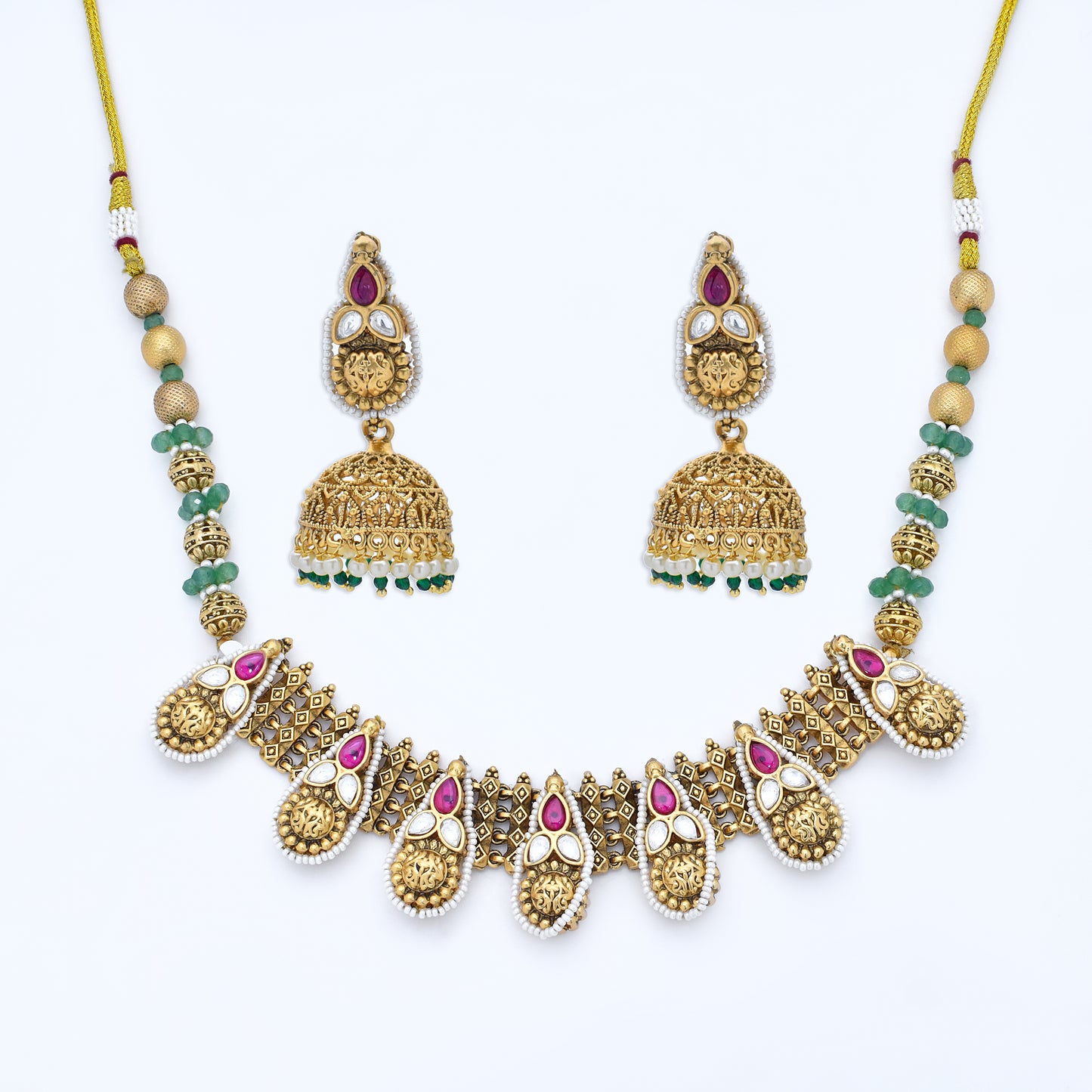 Intricate Antique Necklace Set