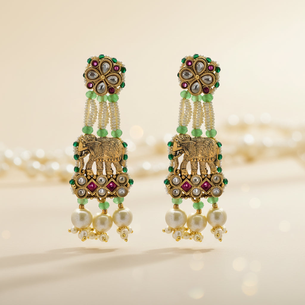 heritage long necklace set